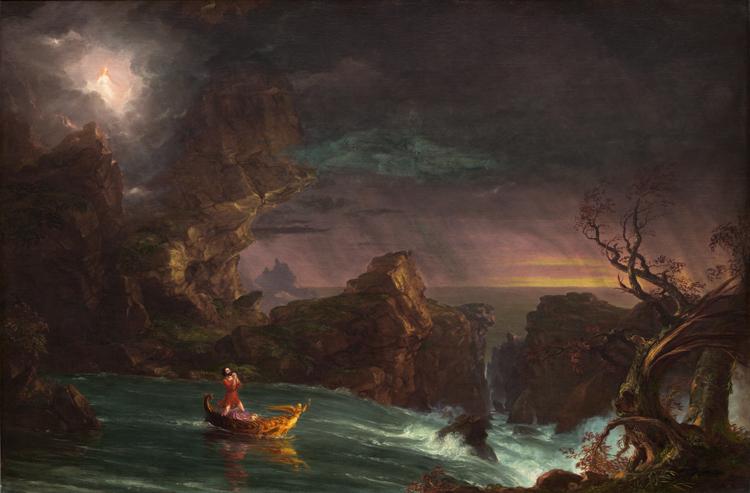 Thomas Cole The Voyage of Life:Manhood (mk13)